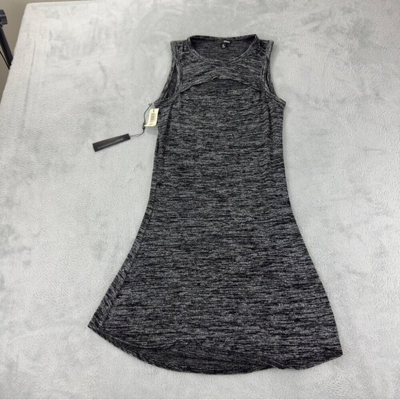 Wilfred Free NWT Anmari Dress Heather Black Women's Size Medium Art # 49399 - Picture 1 of 9